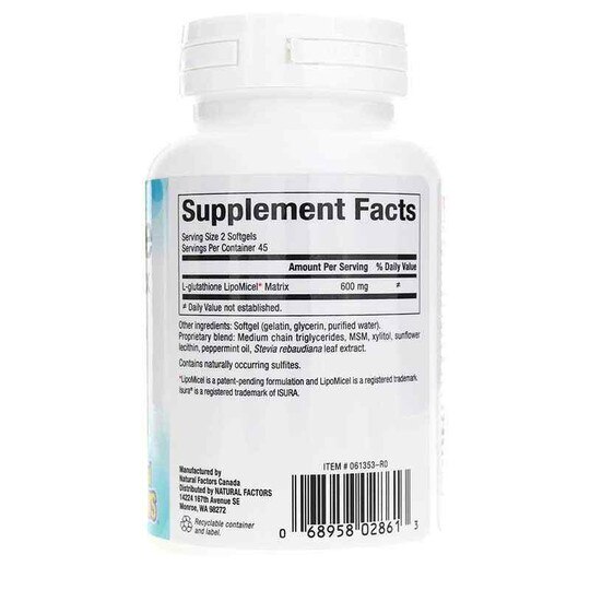 Glutathione LipoMicel Matrix, NF